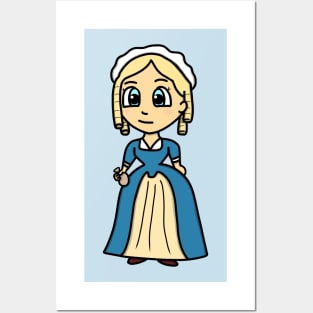 Chibi Elizabeth Maxwell Steele (Large Print) Posters and Art